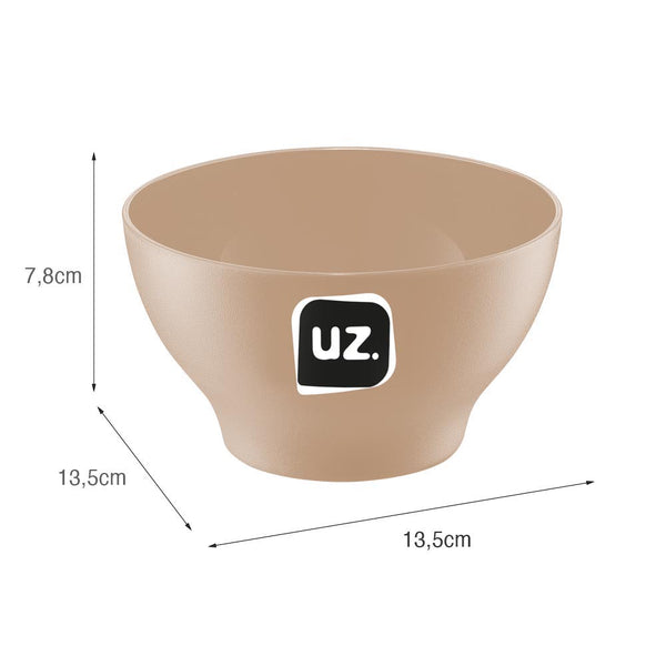 Cumbuca Premium 500ml Capuccino UZ - medidas