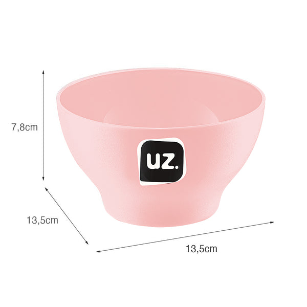 Cumbuca Premium 500ml Rosa UZ - medidas
