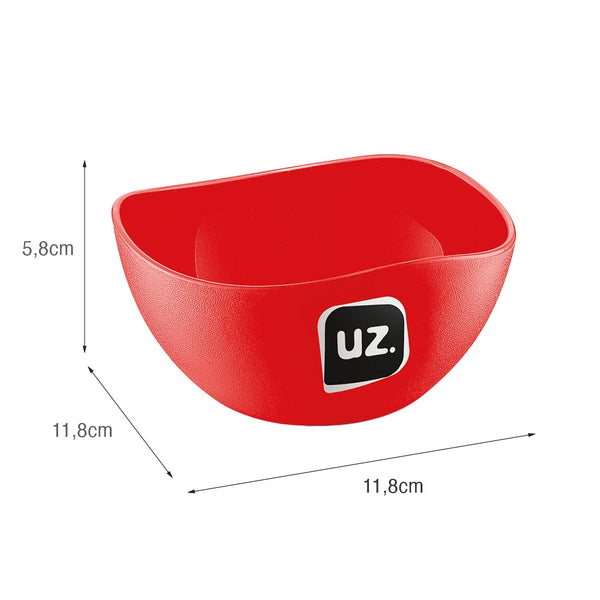 Cremeira Gold 300ml Vermelho UZ - medidas