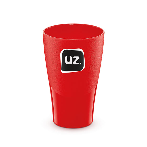 Copo Slim 300ml Vermelho UZ