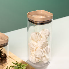 Organizador Hermético 350ml com Tampa Capuccino UZ - ambiente