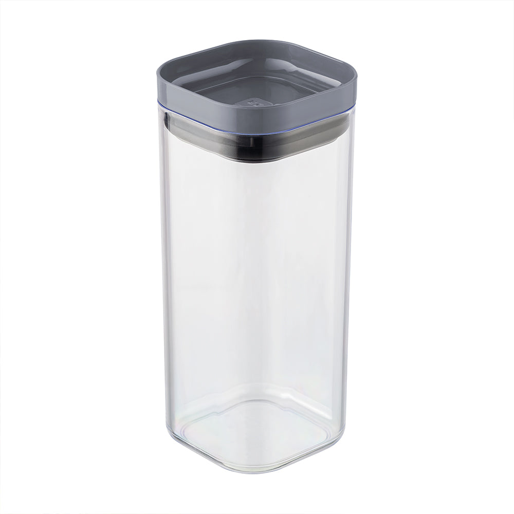 Organizador Hermético 350ml com Tampa Cinza UZ