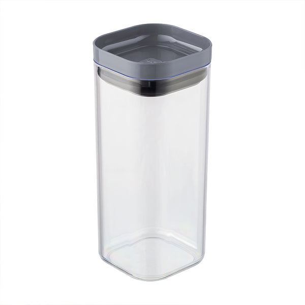 Organizador Hermético 350ml com Tampa Cinza UZ