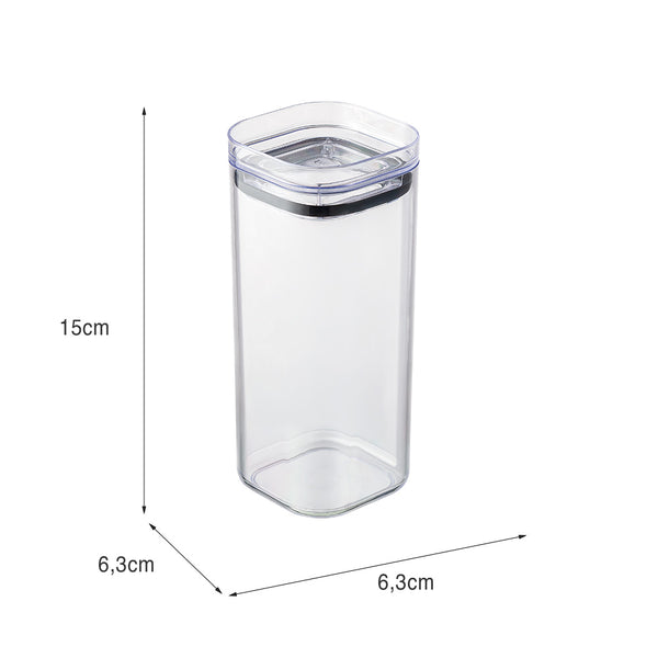Conjunto 11 Potes Herméticos com Tampa Transparente UZ
