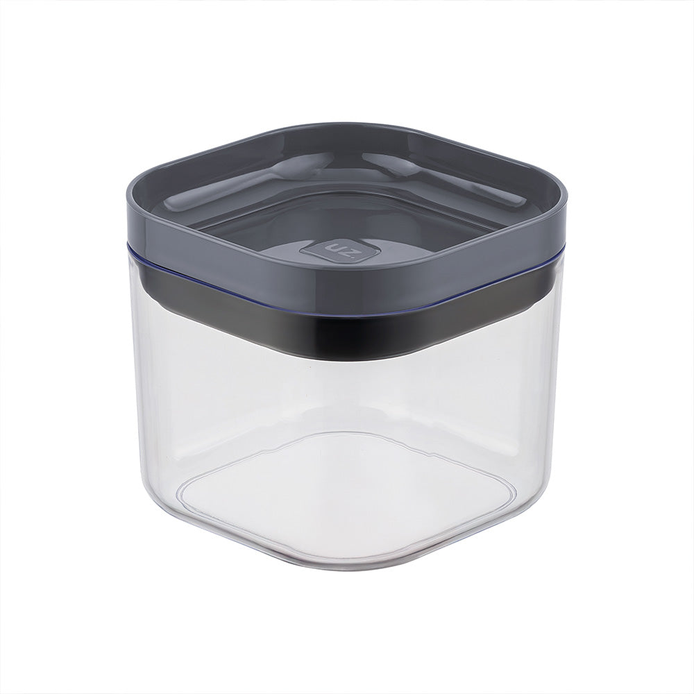 Organizador Hermético 450ml com Tampa Cinza UZ