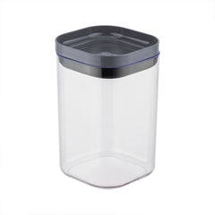 Organizador Hermético 1 Litro com Tampa Cinza UZ