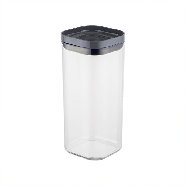 Organizador Hermético 1,5 Litros com Tampa Cinza UZ