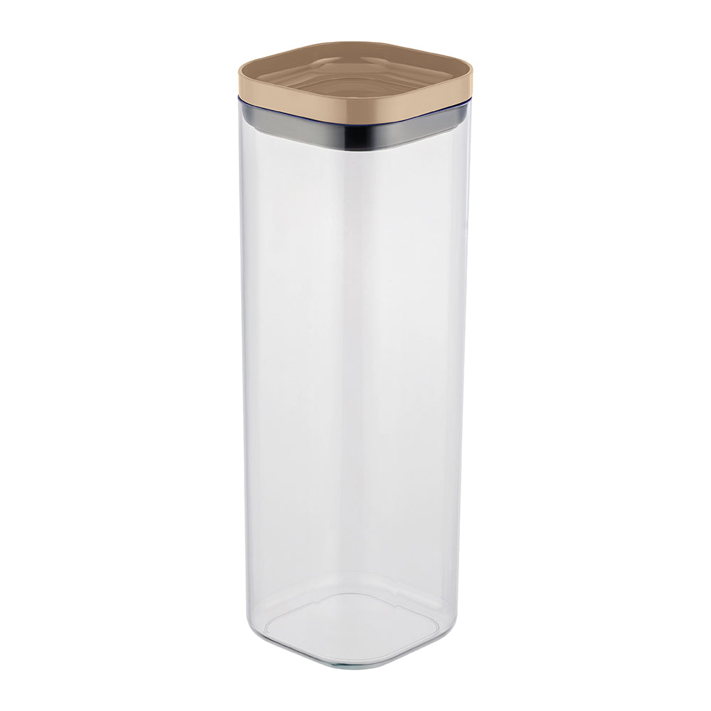 Organizador Hermético 2,2 Litros com Tampa Capuccino UZ