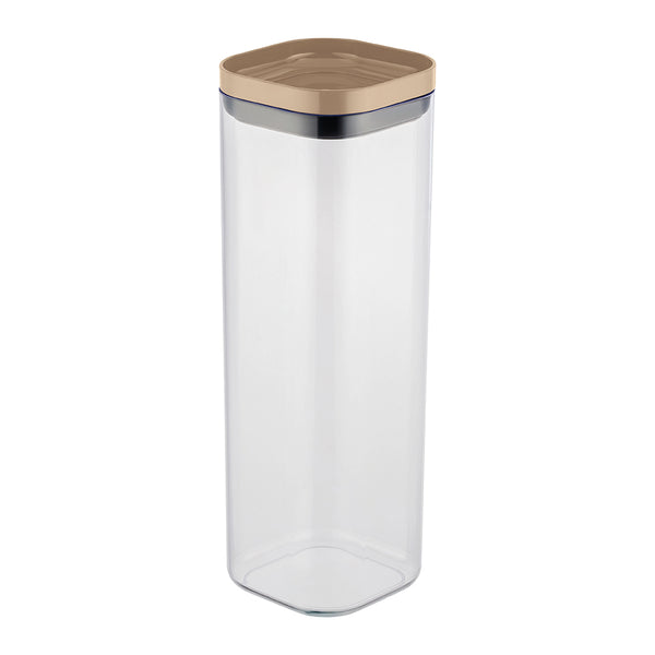 Organizador Hermético 2,2 Litros com Tampa Capuccino UZ
