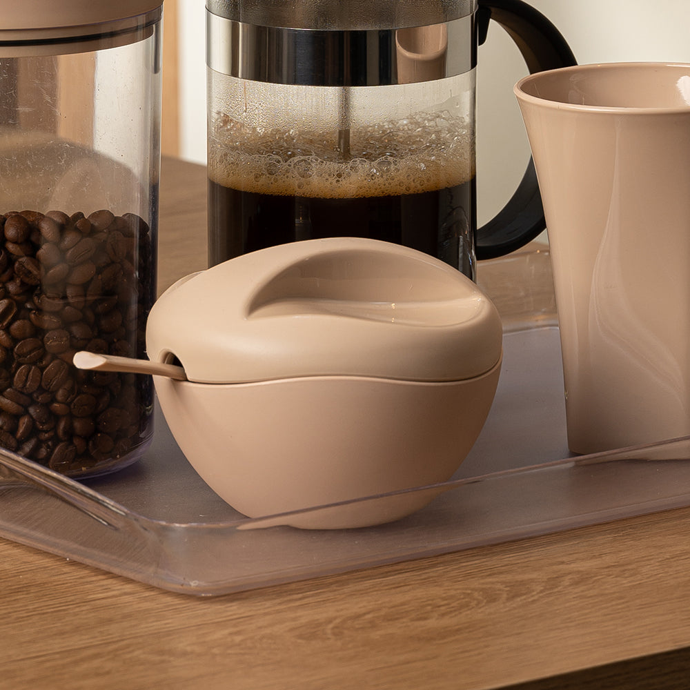 Açucareiro Gold 15cmx11,8cm Capuccino UZ - ambiente