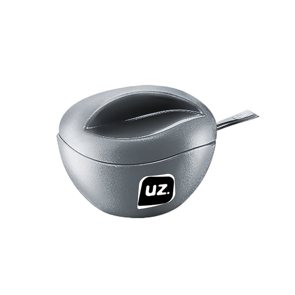 Açucareiro Gold 15cmx11,8cm Cinza UZ