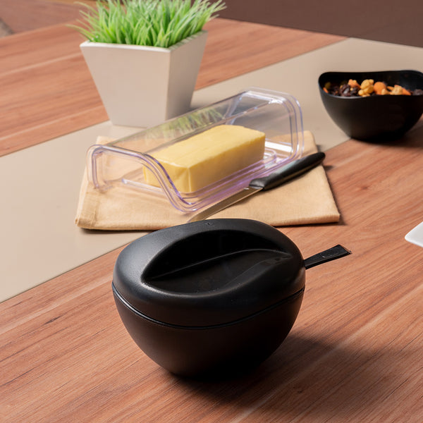 Açucareiro Gold 15cmx11,8cm Preto UZ - ambiente