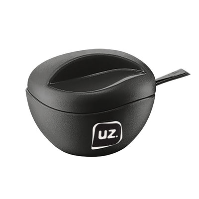 Açucareiro Gold 15cmx11,8cm Preto UZ