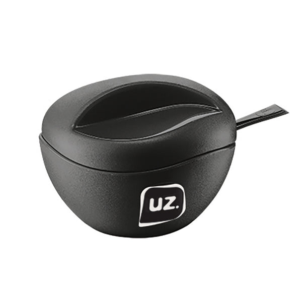 Açucareiro Gold 15cmx11,8cm Preto UZ