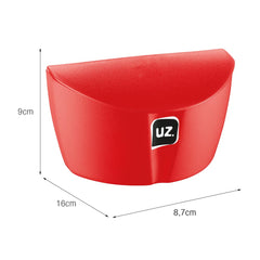 Saleiro Gold 500ml 16cmx8,7cm Vermelho UZ - medidas