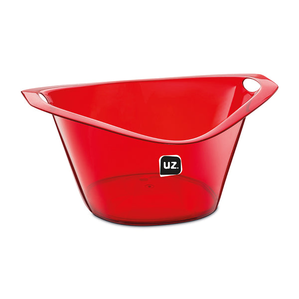 Balde de Gelo Gold 8l Vermelho Translúcido UZ