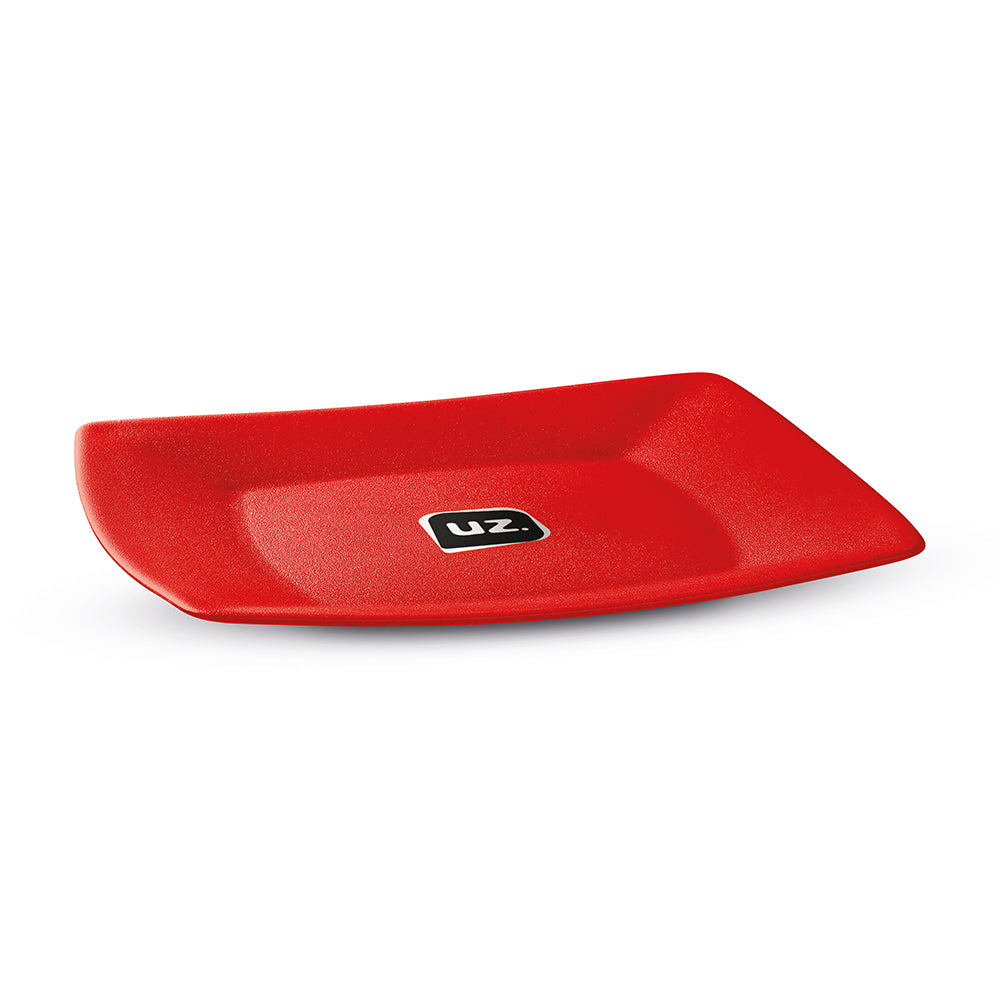 Prato para Lanche M Vermelho UZ