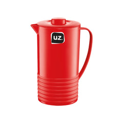 Jarra Plus de plástico vermelho, 1,8 litro, da UZ Utilidades