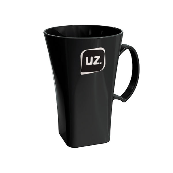 Caneca para Capuccino Plus 400ml Preto UZ