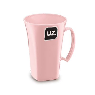 Caneca para Capuccino Plus 400ml Rosa UZ