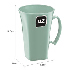 Caneca para Capuccino Plus 400ml Verde Menta UZ