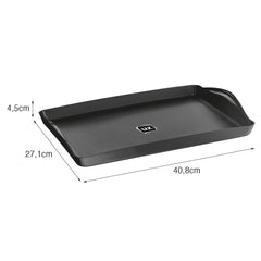 Bandeja Plus 40,8cm X 27,1cm Preto UZ