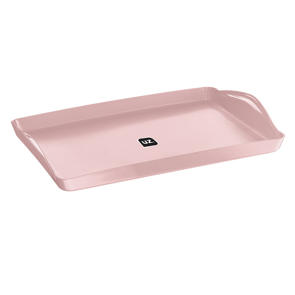 Bandeja Plus 40,8cm X 27,1cm Rosa UZ