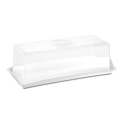 Porta Pães 16,5cm x 38,6cm Branco UZ - ambientada
