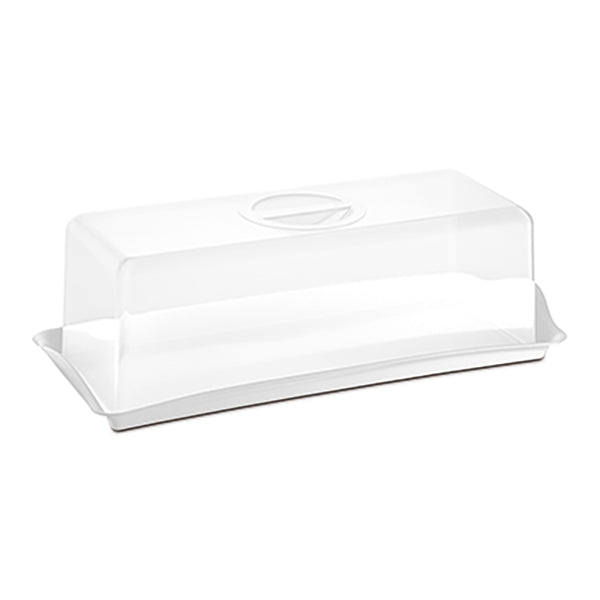 Porta Pães 16,5cm x 38,6cm Branco UZ - ambientada