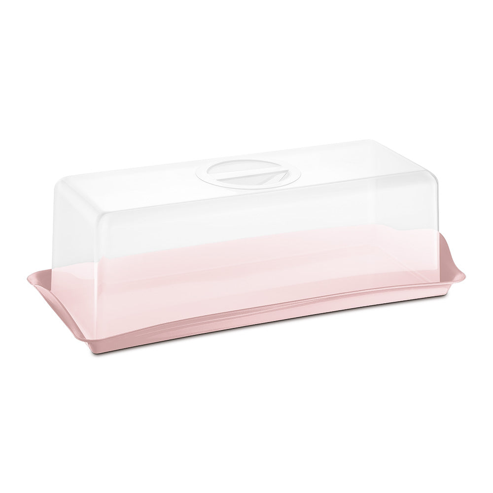 Porta Pães 16,5cm x 38,6cm Rosa UZ