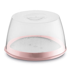 Queijeira Premium 17,5cm X 17,5cm Rosa UZ