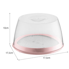 Queijeira Premium 17,5cm X 17,5cm Rosa UZ