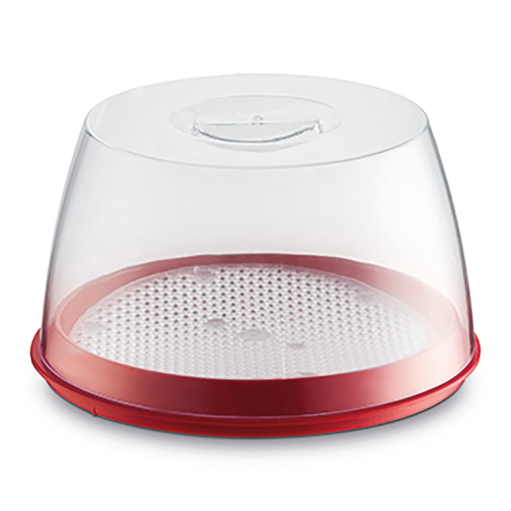 Queijeira Premium 17,5cm X 17,5cm Vermelho UZ