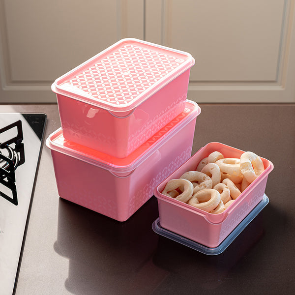 Kit 3 Potes Multiuso Rosa UZ