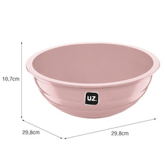 Saladeira Gomada 4 Litros Rosa UZ