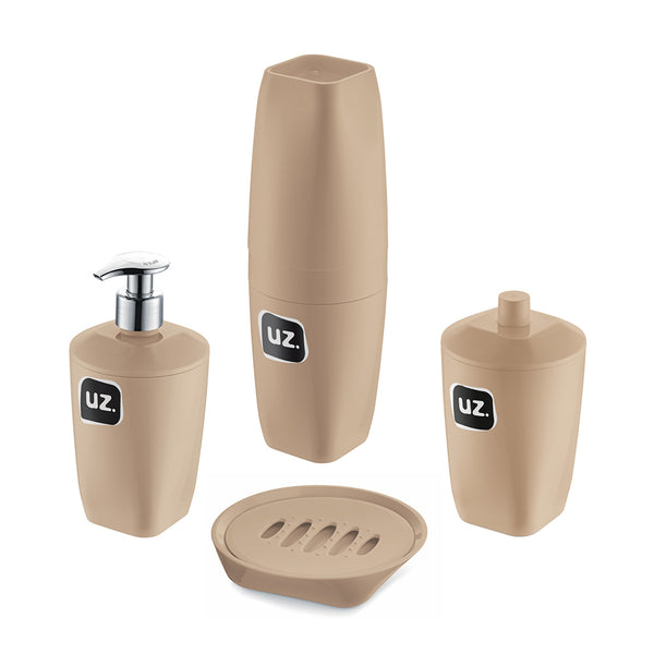 Kit Higiene 4 Peças Capuccino UZ