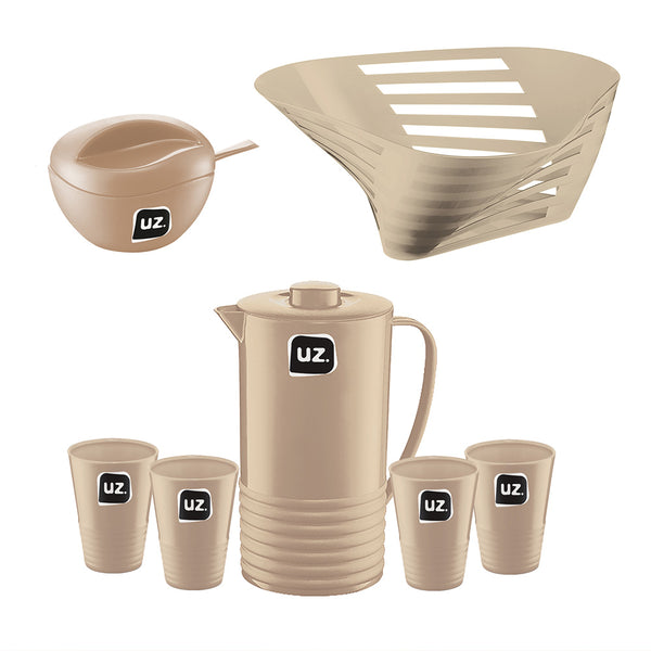 Conjunto 11 Peças Piquenique Capuccino UZ