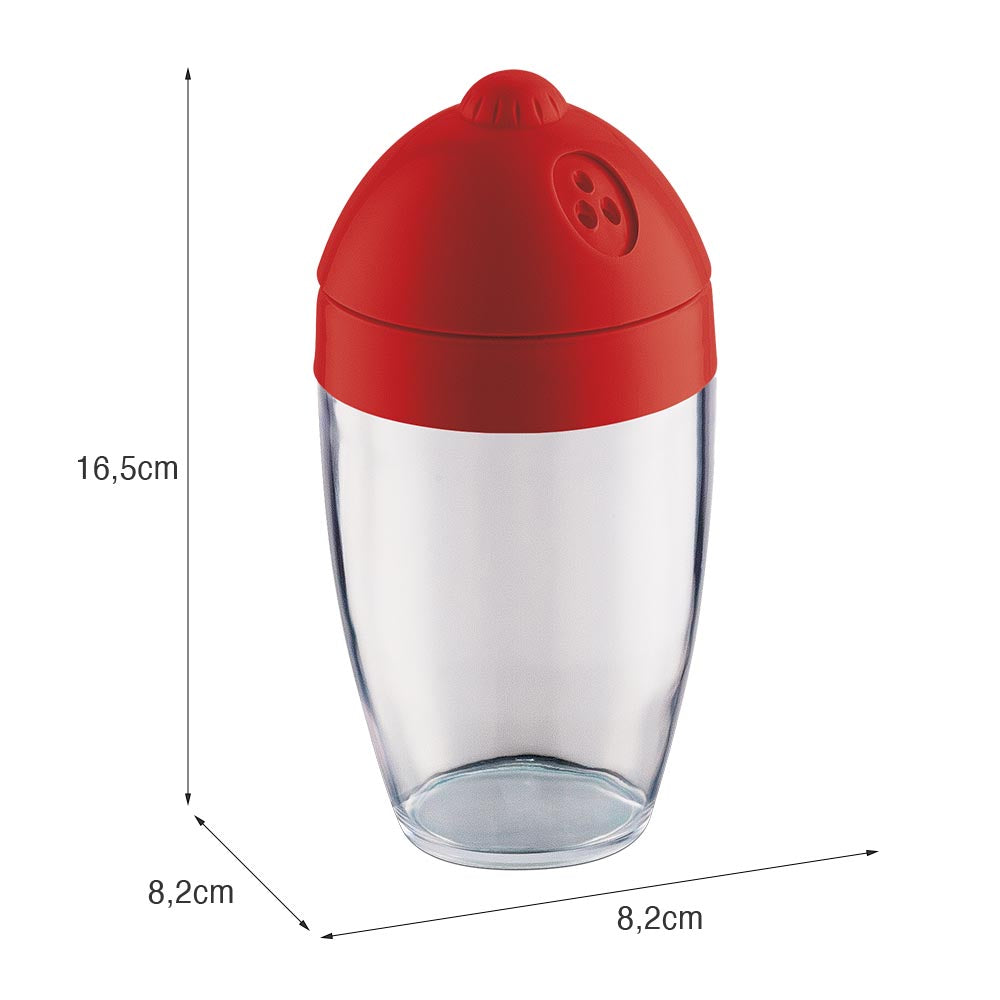 Porta Condimentos Plus 300ml Vermelho UZ
