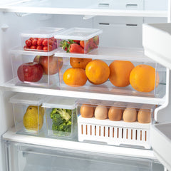 Kit Organizador de Geladeira Transparente UZ