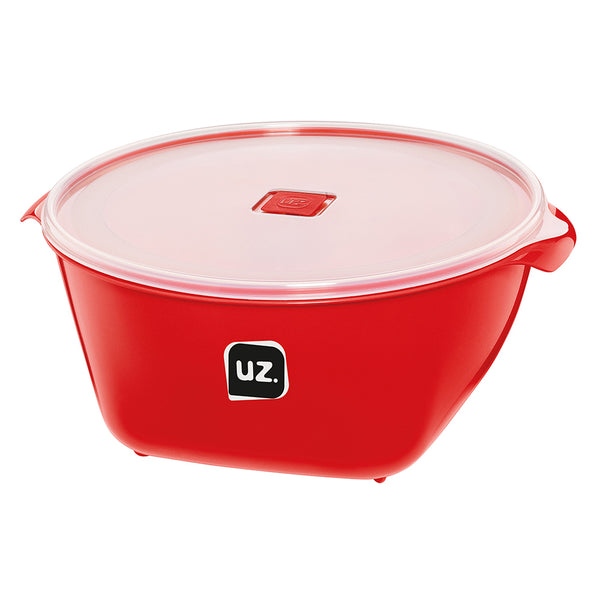 Pote Multiuso Premium 6 Litros Vermelho UZ