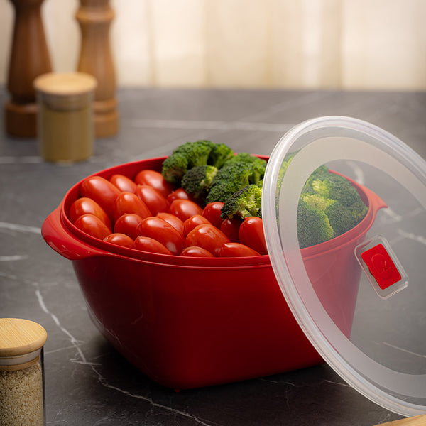 Pote Multiuso Premium 6 Litros Vermelho UZ - ambiente