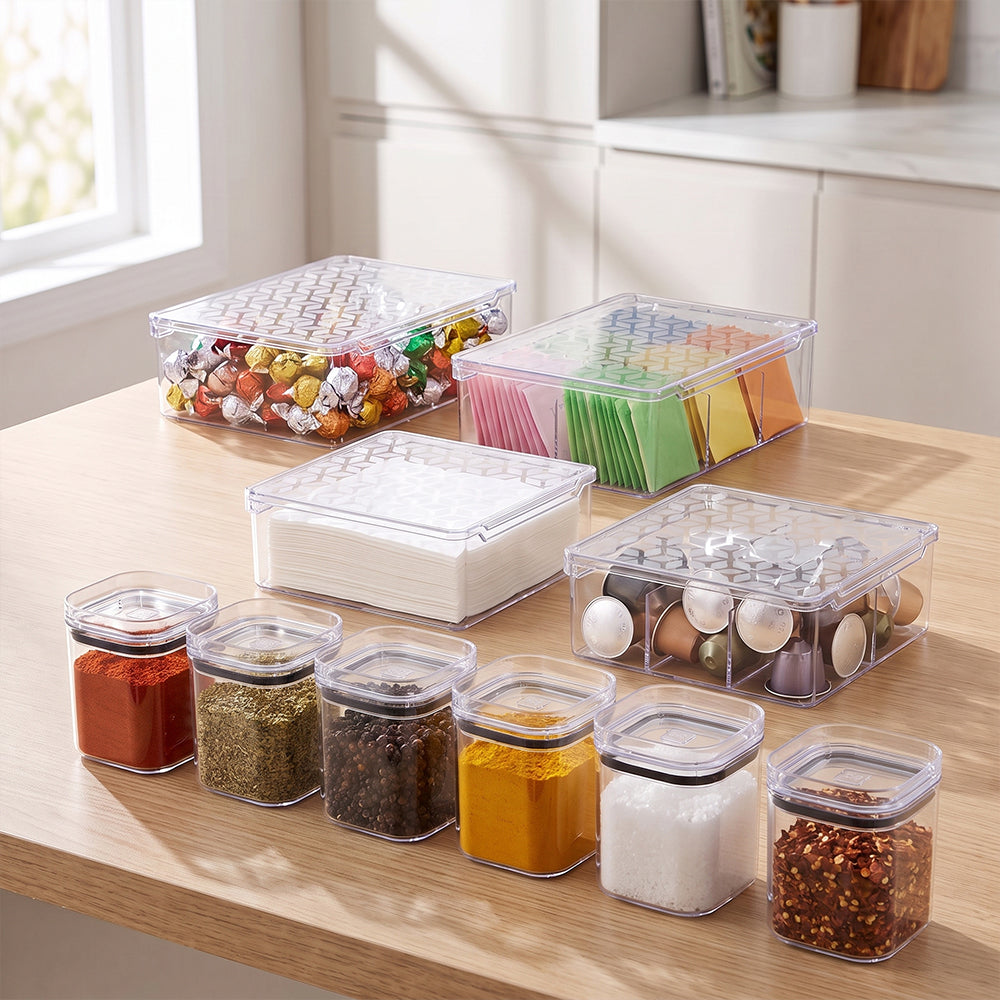 Kit Organizador Multiuso Transparente UZ