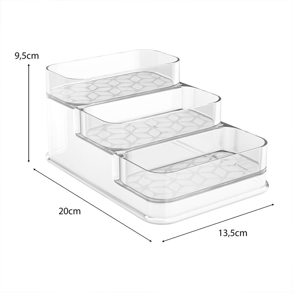 Kit Organizador Multinível P Transparente UZ