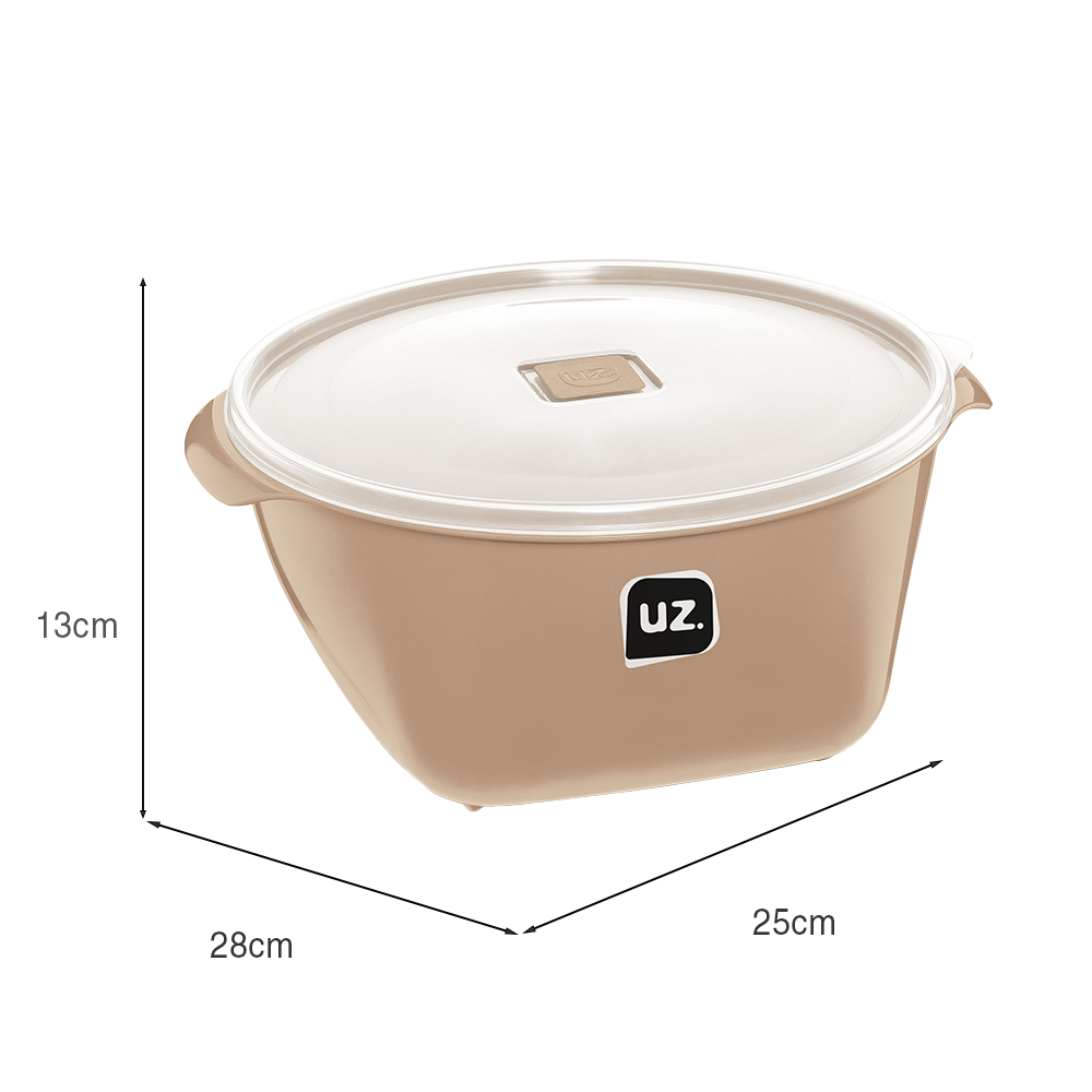 Pote Multiuso Premium 4 Litros Capuccino UZ