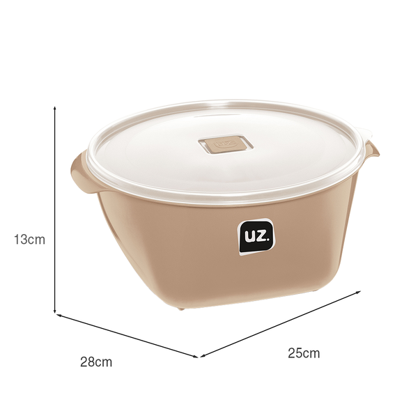 Pote Multiuso Premium 4 Litros Capuccino UZ