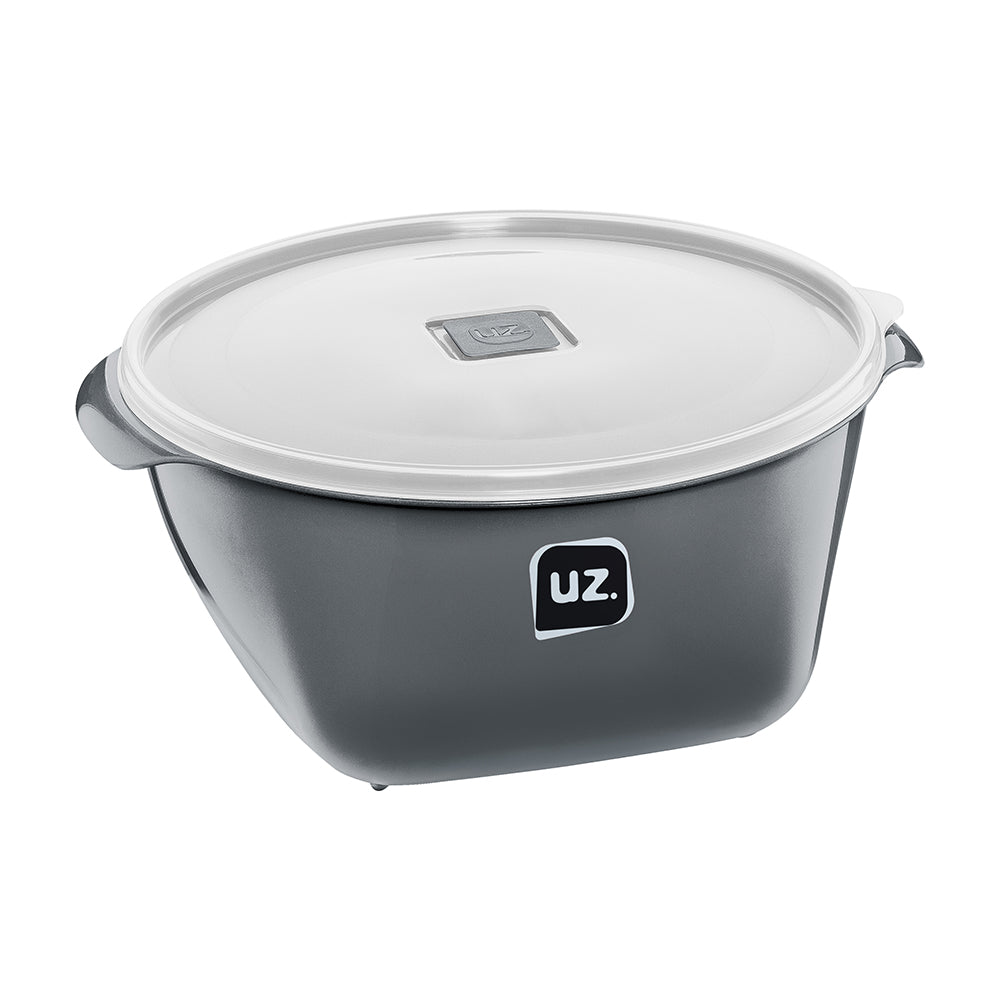 Pote Multiuso Premium 4 Litros Cinza UZ