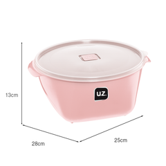Pote Multiuso Premium 4 Litros Rosa UZ