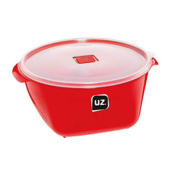 Pote Multiuso Premium 4 Litros Vermelho UZ
