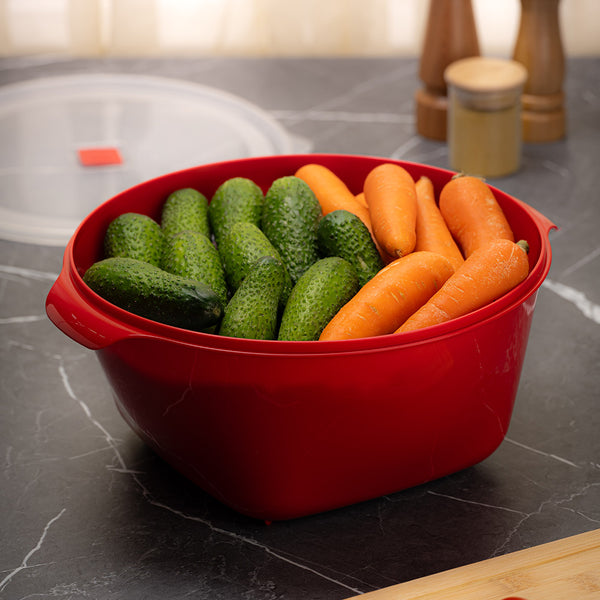 Pote Multiuso Premium 4 Litros Vermelho UZ - ambiente
