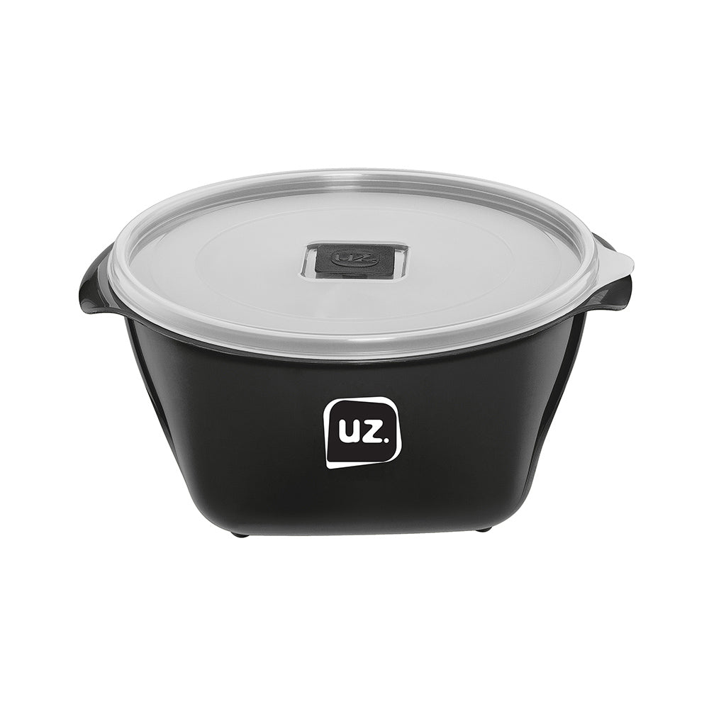 Pote Multiuso Premium 2 Litros Preto UZ